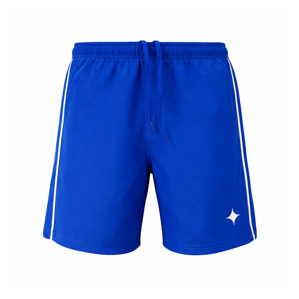 Short Deportivo Uniforme HPIS Azul/Blanco Hombre