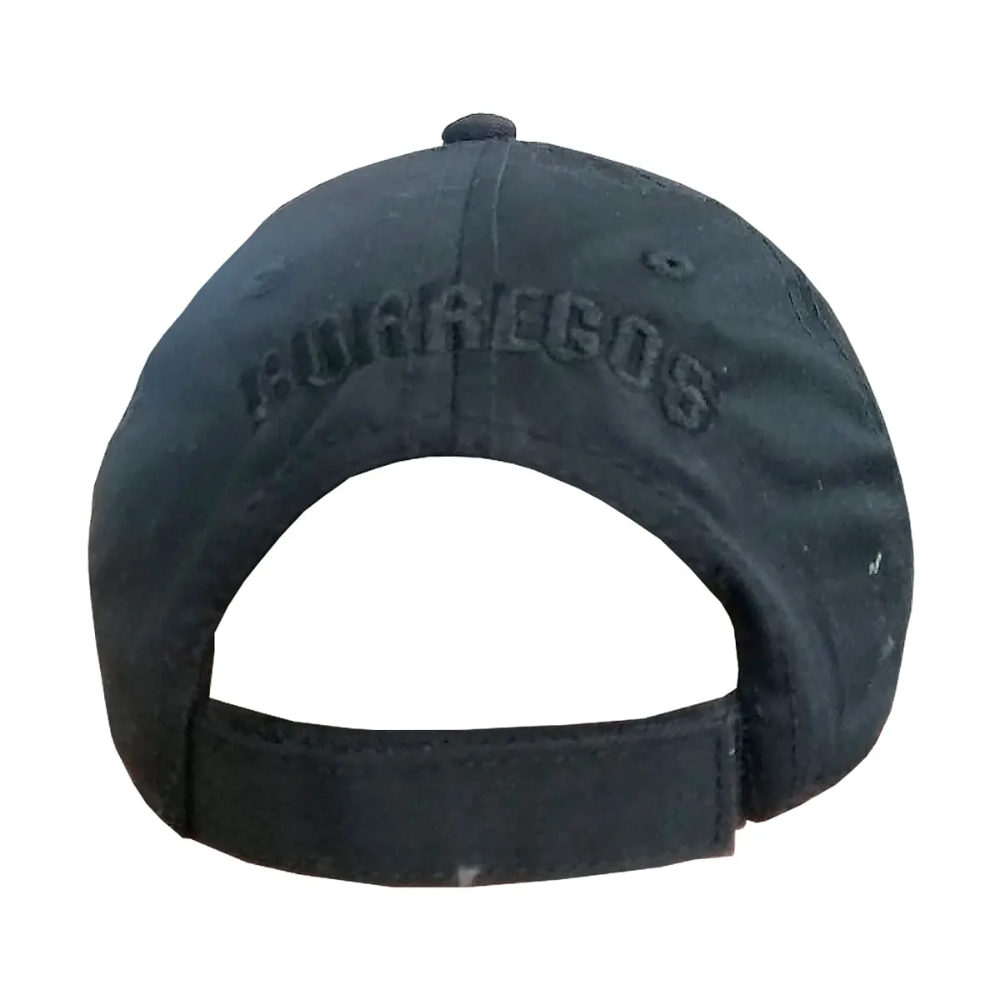 Gorra BORREGOS Visera Curva Negro, Unisex