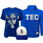Kit Mickey Mouse Sudadera Playera y Gorra, Mujer