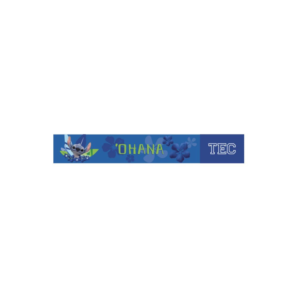 Portagafete Disney Stitch LA TEC, Azul