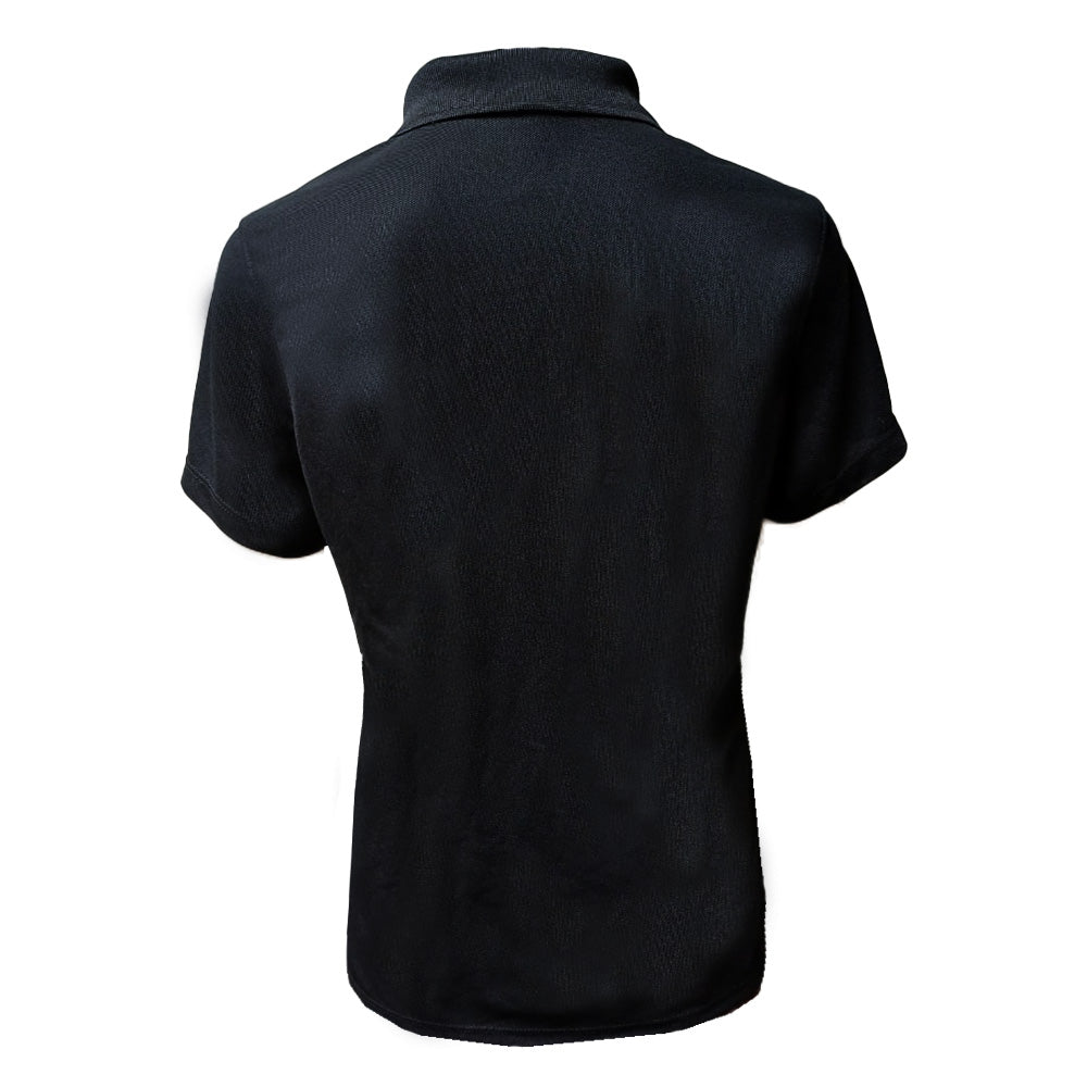 Playera Polo Sorteos Tec Negra