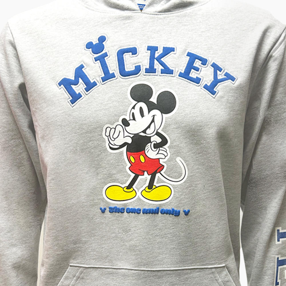 Sudadera Algodón Disney Mickey TEC Gris