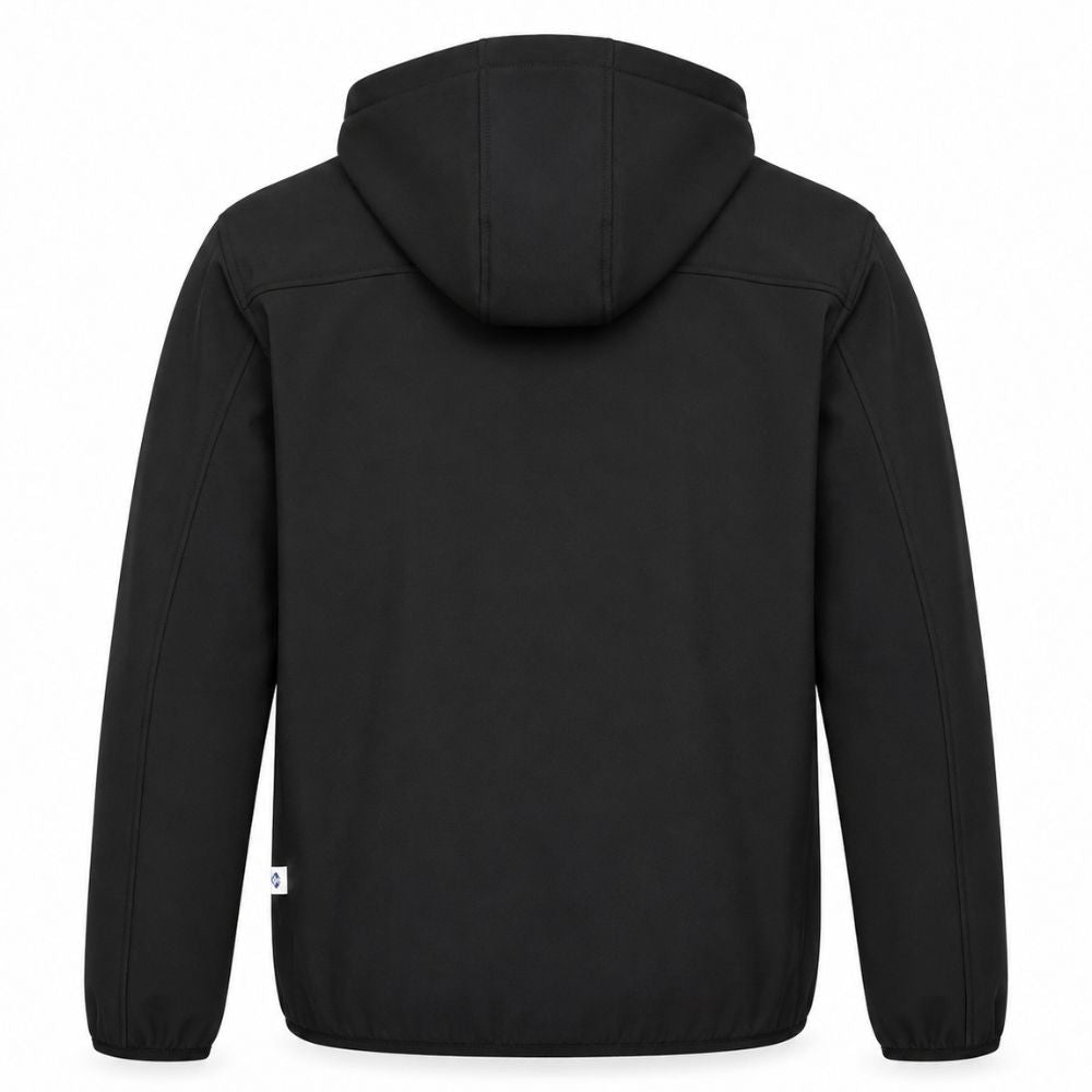Chamarra Térmica con Gorro BORREGOS Negro, Unisex