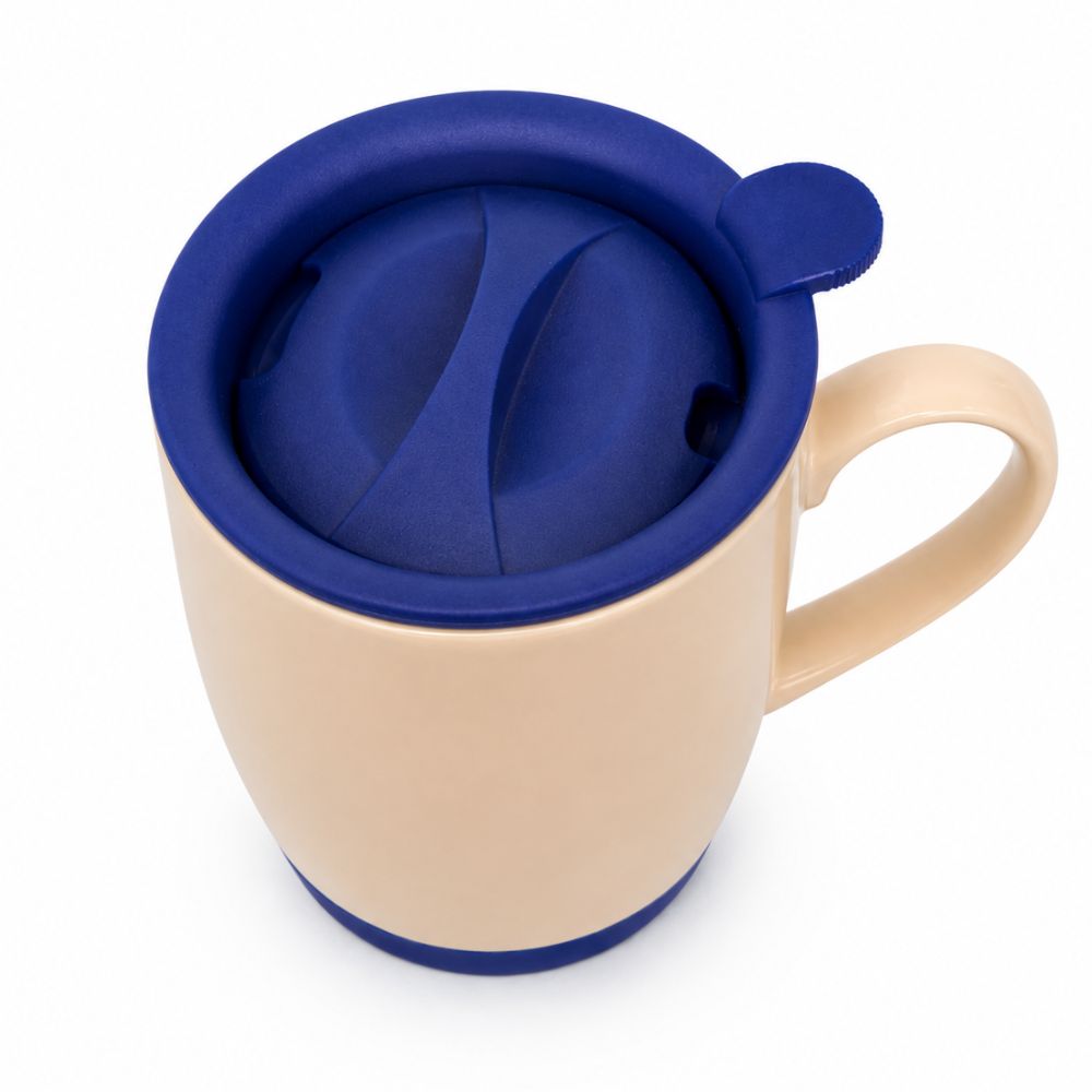 Taza de Cerámica Tecnológico de Monterrey Blanco/Azul