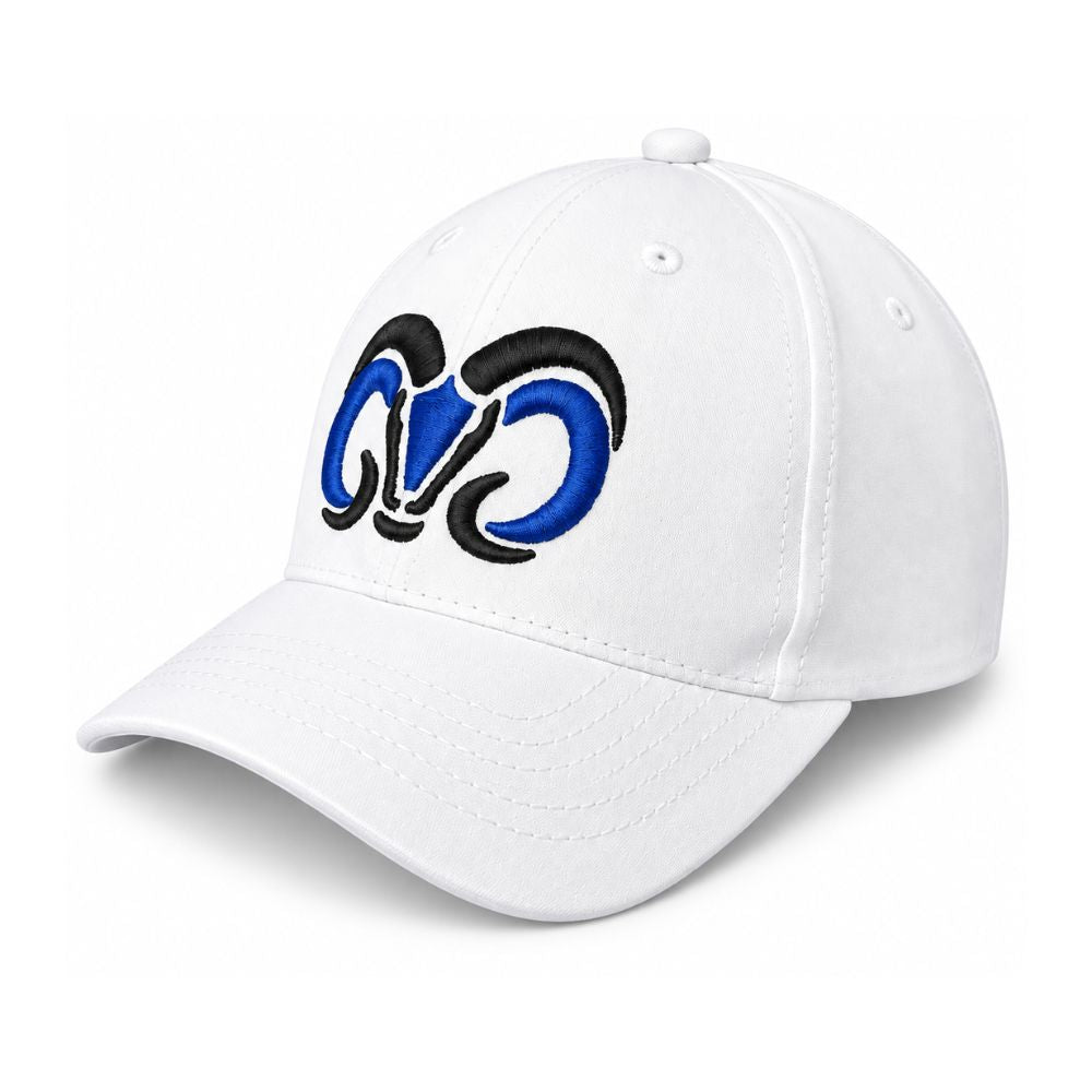 Gorra DT Deportiva BORREGOS Blanco Ram Negro con Azul