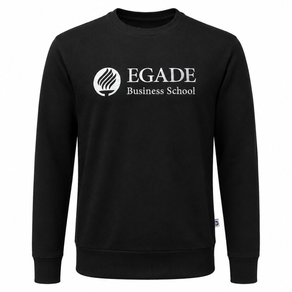 Sudadera Crewneck EGADE Negro, Unisex
