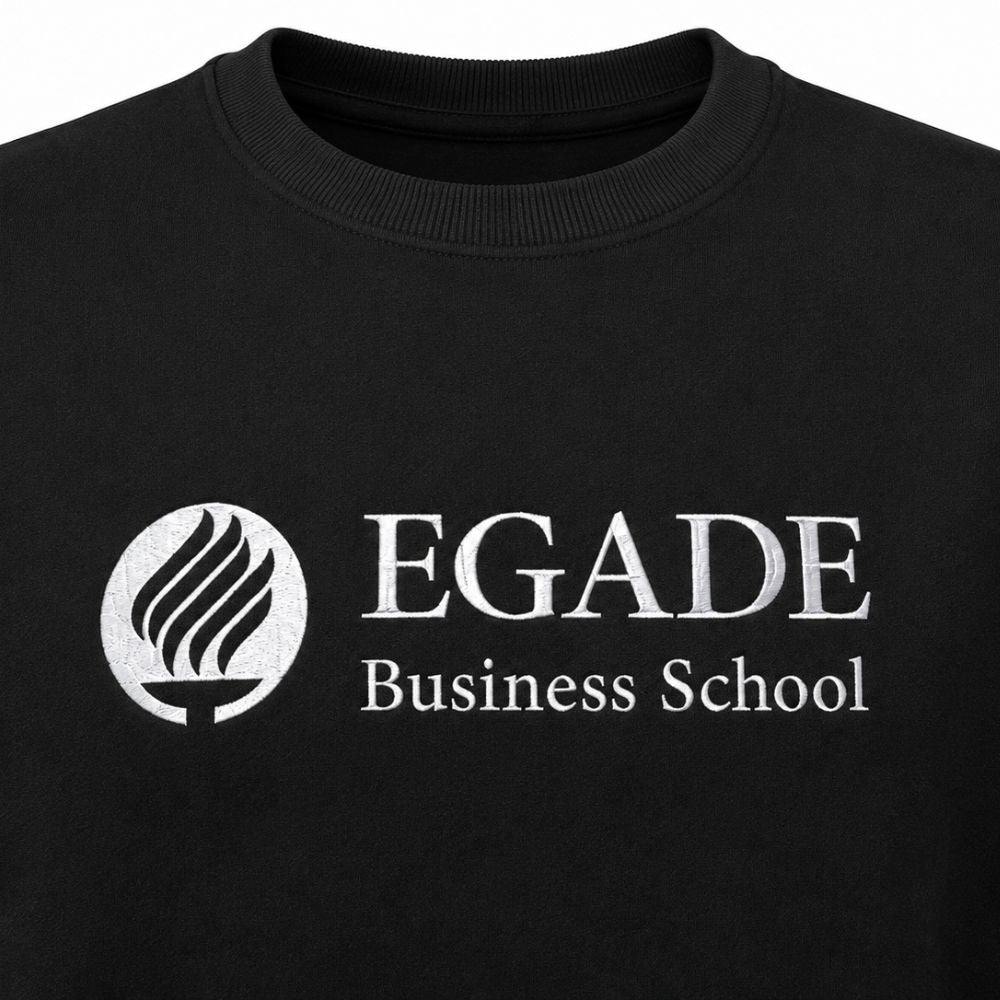Sudadera Crewneck EGADE Negro, Unisex