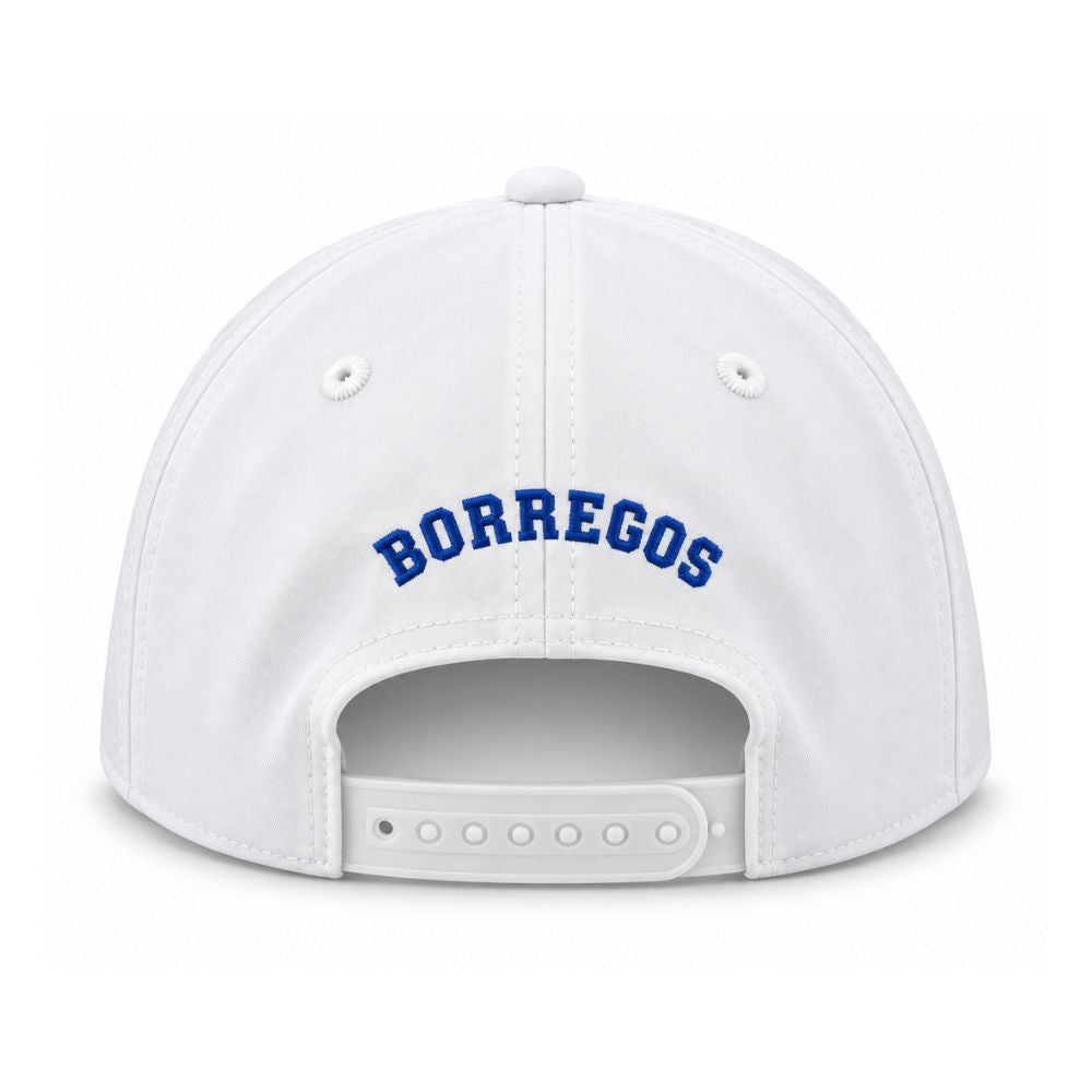 Gorra DT Deportiva BORREGOS Blanco Ram Negro con Azul