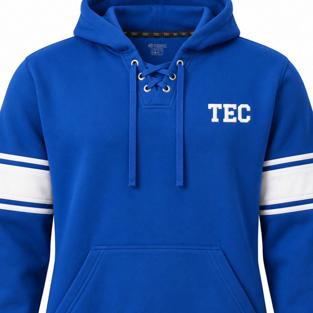 Sudadera Vintage TEC Azul, Unisex
