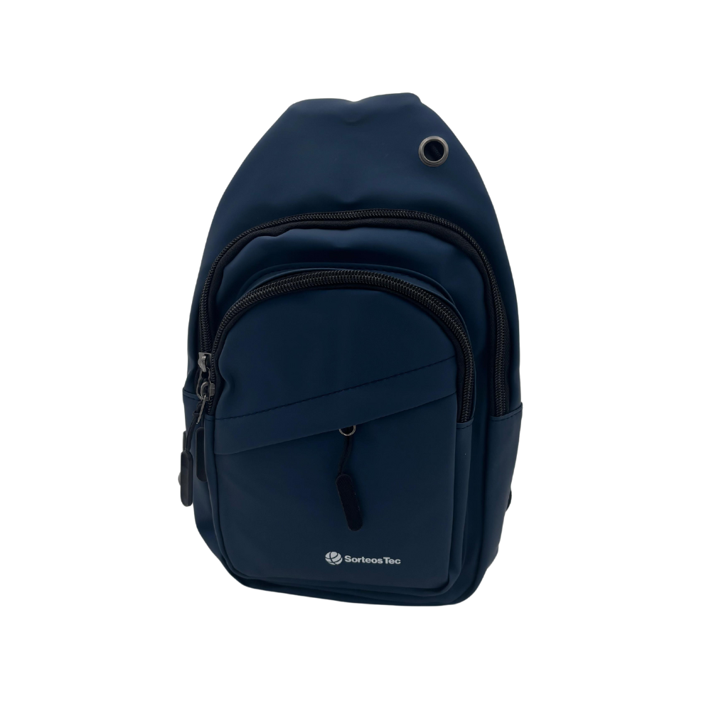 Bandolera Slin Sorteos TEC, azul