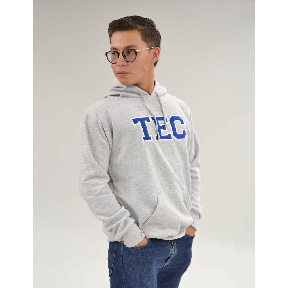 Sudadera Essential TEC gris, unisex