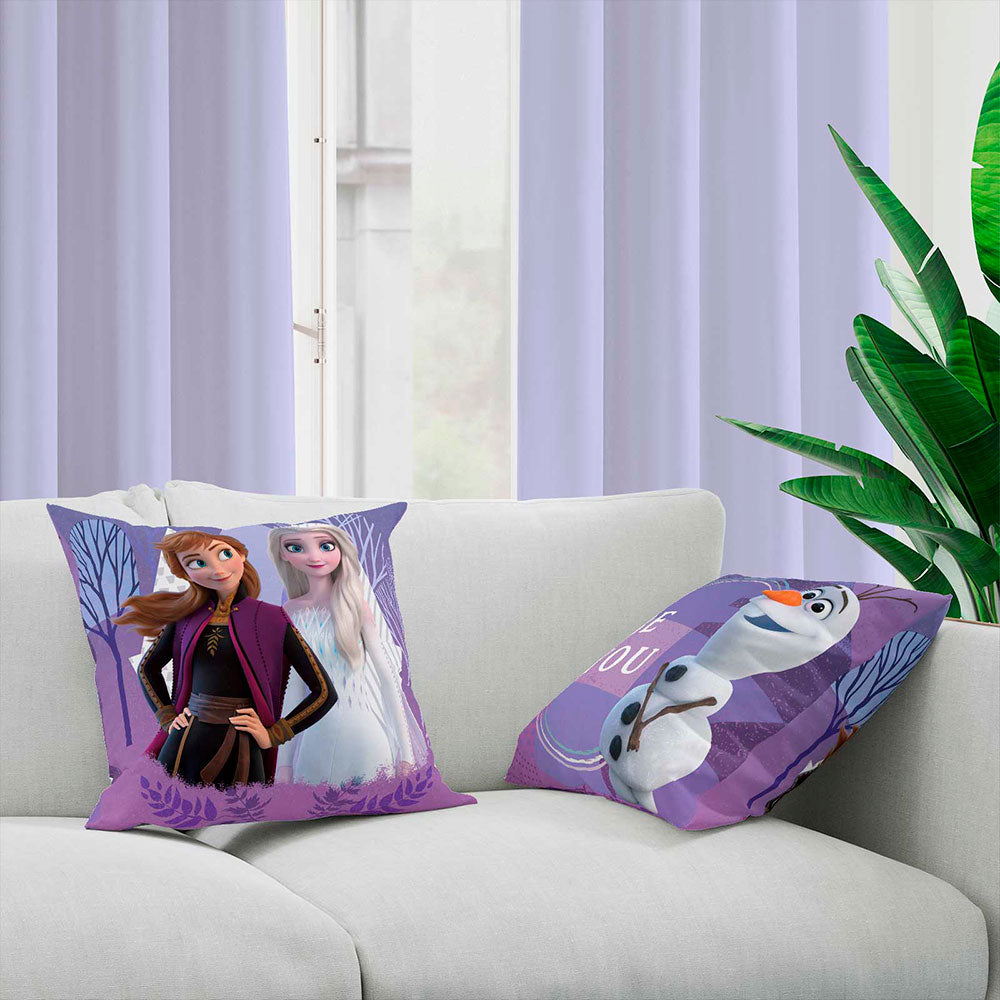Cojín Reversible 45x45 cms Frozen
