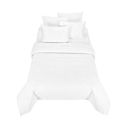 Colcha Diamante Matrimonial Blanco 1.90 x 2.25 mts