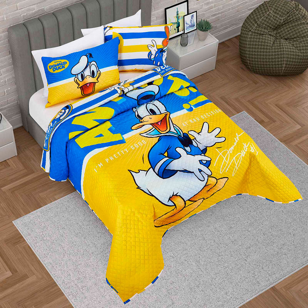 Edrecolcha Matrimonial 1.90 x 2.25 mts. Donald Duck