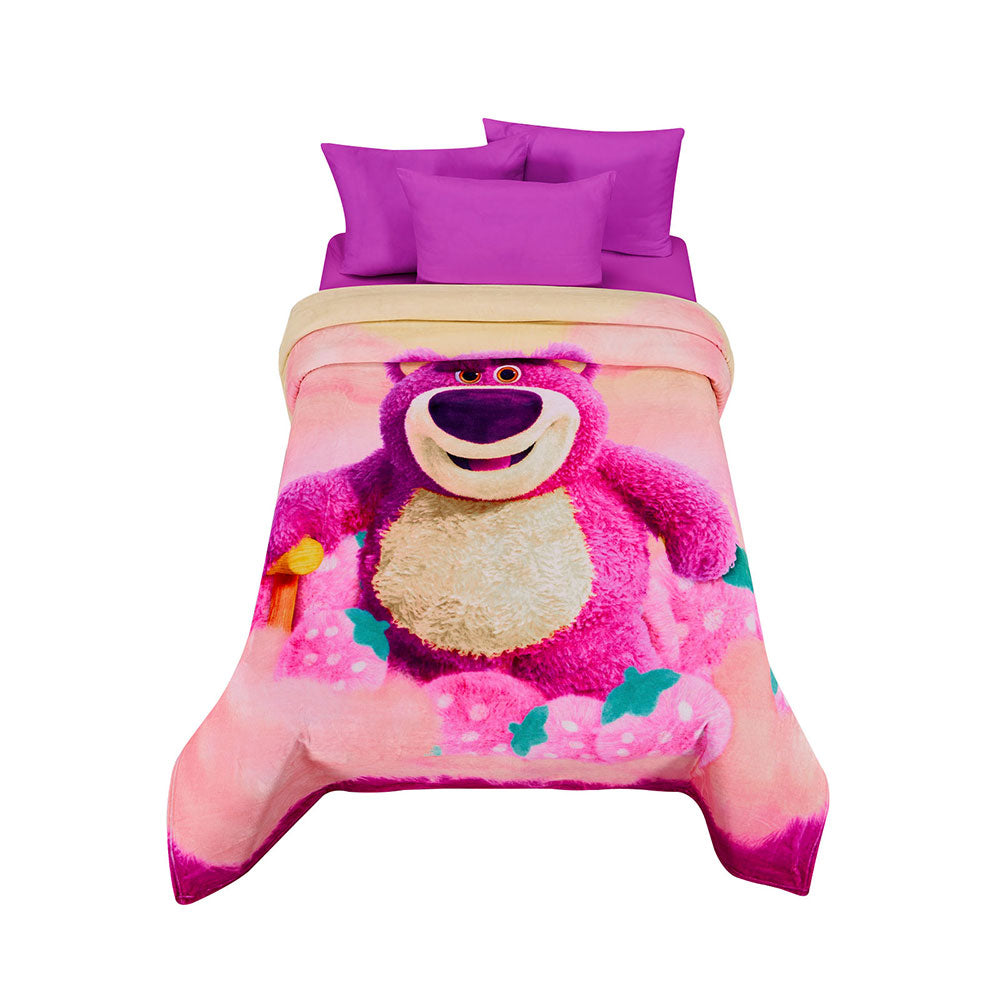 Cobertor Serenity Lotso Toy Story Matrimonial 1.80 x 2.10 mts.