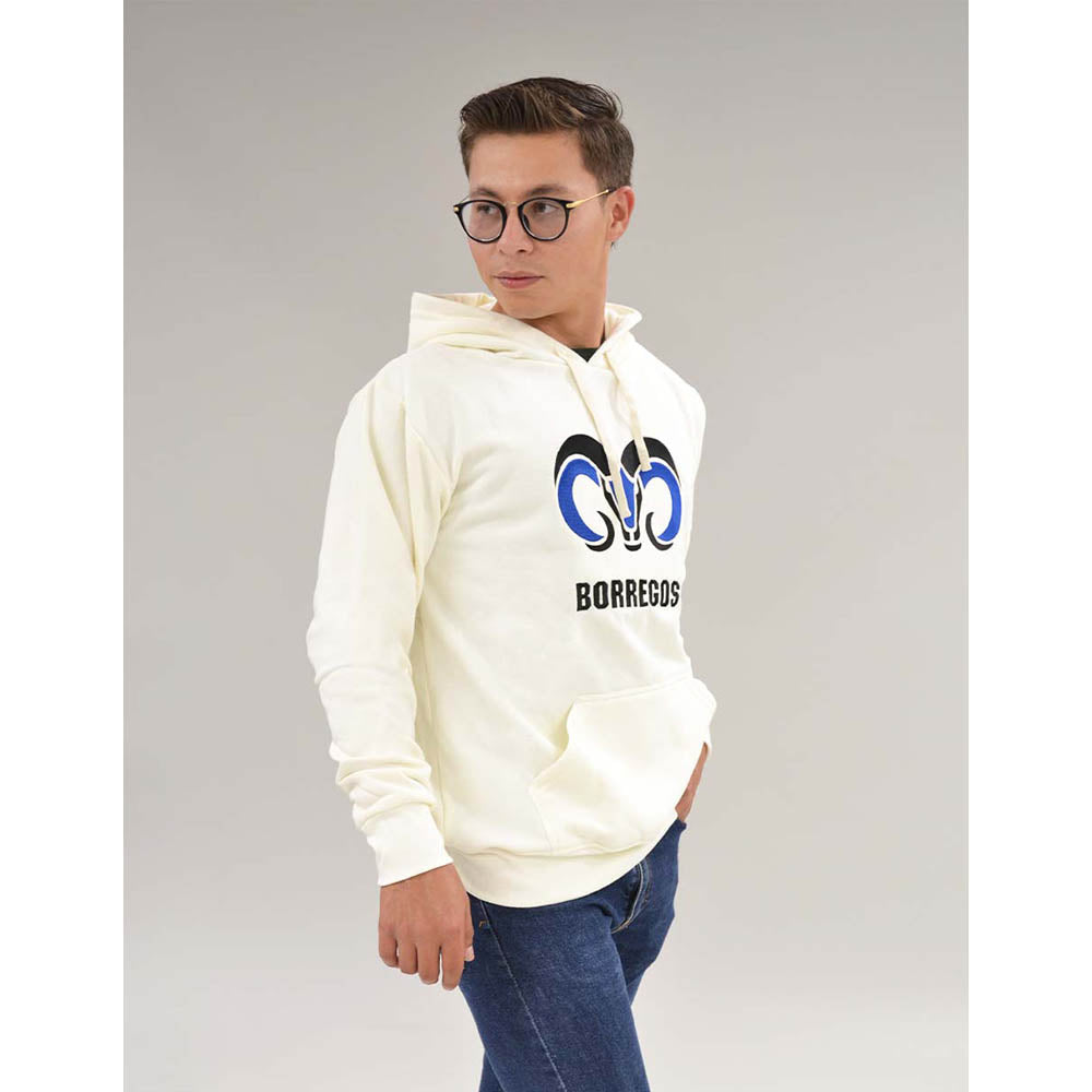 Sudadera Essential BORREGOS hueso, unisex