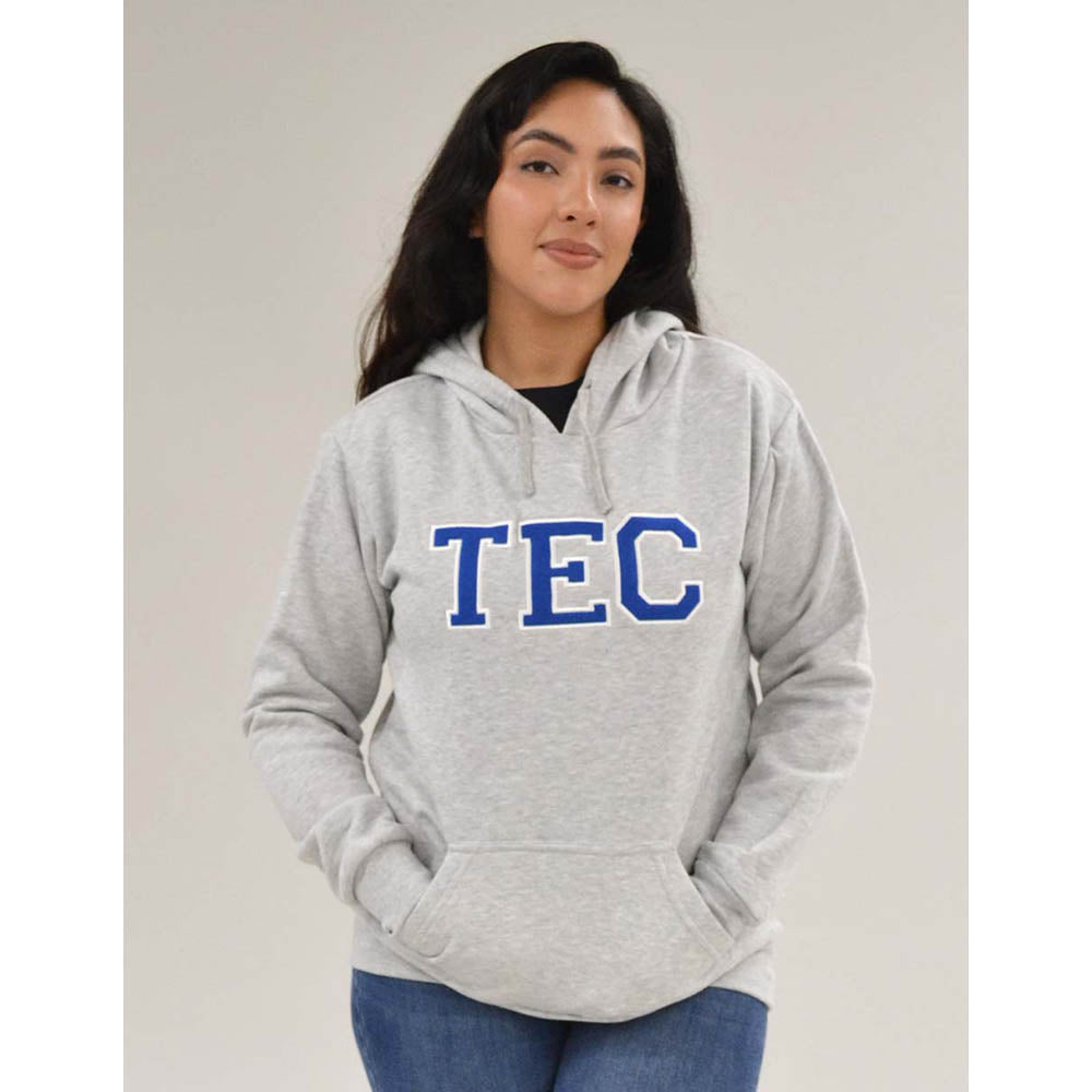 Sudadera Essential TEC gris, unisex