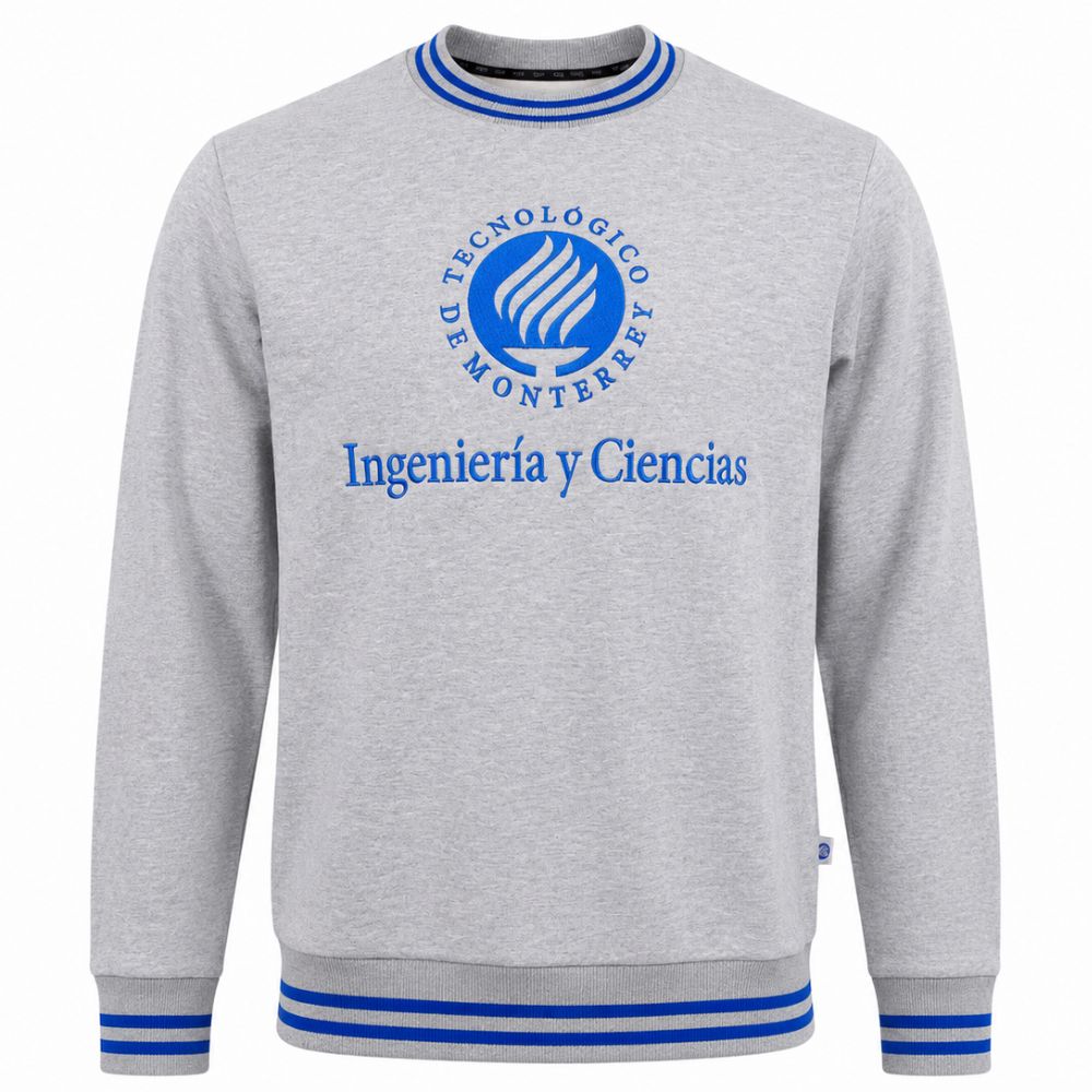 Sudadera PO Antorcha Ingeniería Gris, Unisex
