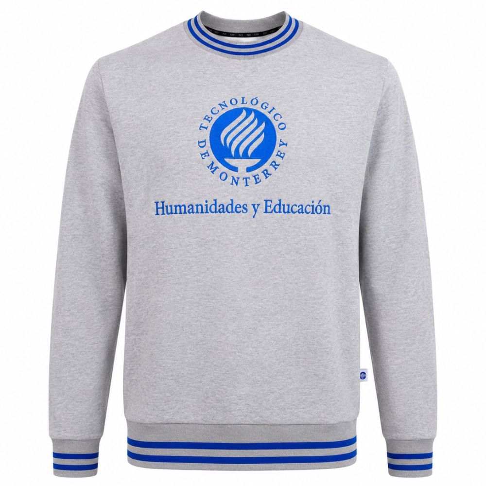 Sudadera PO Antorcha Humanidades Gris, Unisex