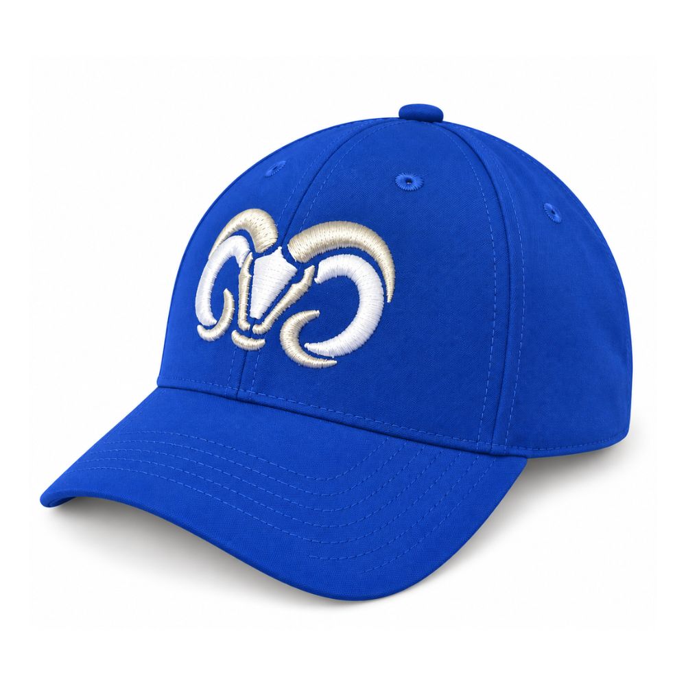 Gorra DT Deportiva BORREGOS Azul Ram Gris con Blanco