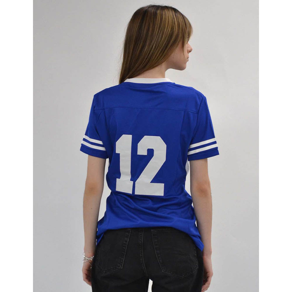 Jersey Oficial Borregos Sustentable Local Con Número para Dama Azul