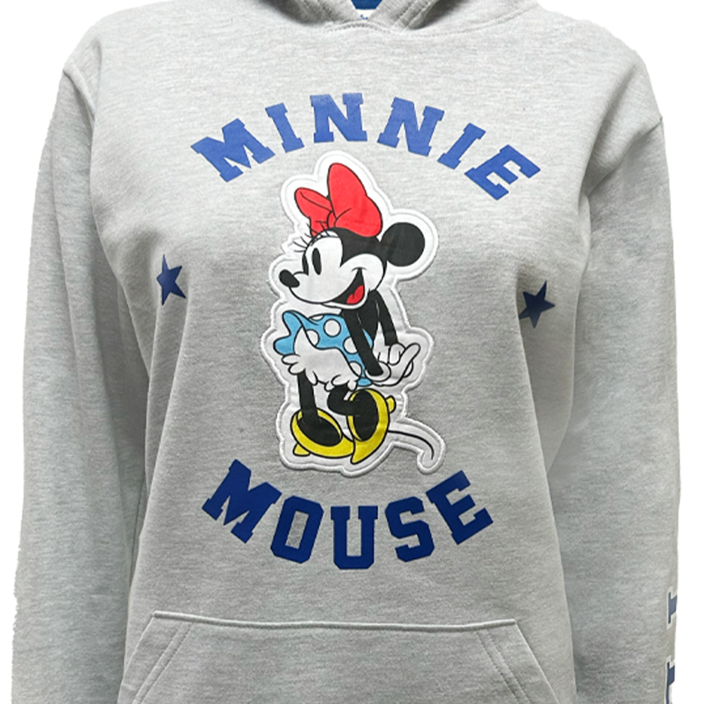 Sudadera Algodón Disney Minnie TEC Gris