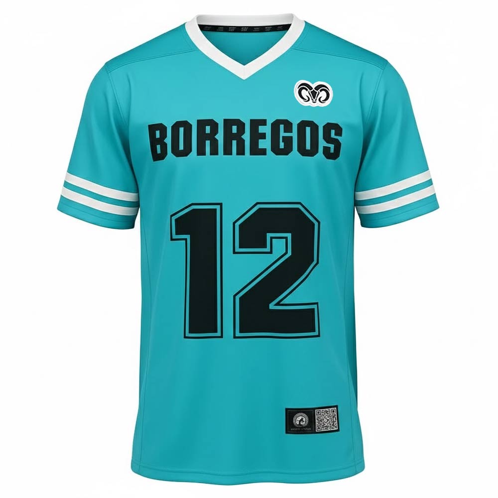 Jersey Colors BORREGOS C/N Hombre, Aqua