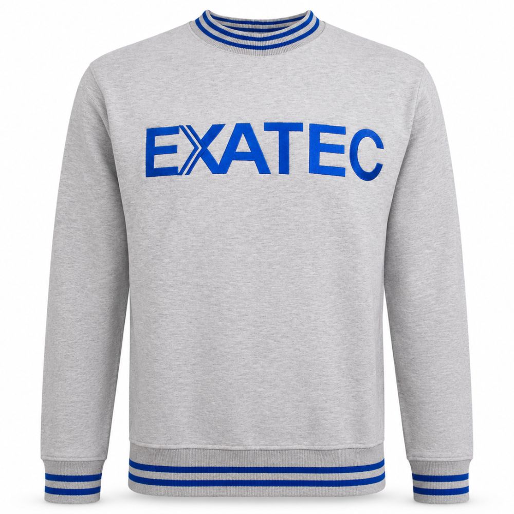 Sudadera PO EXATEC Gris, Unisex
