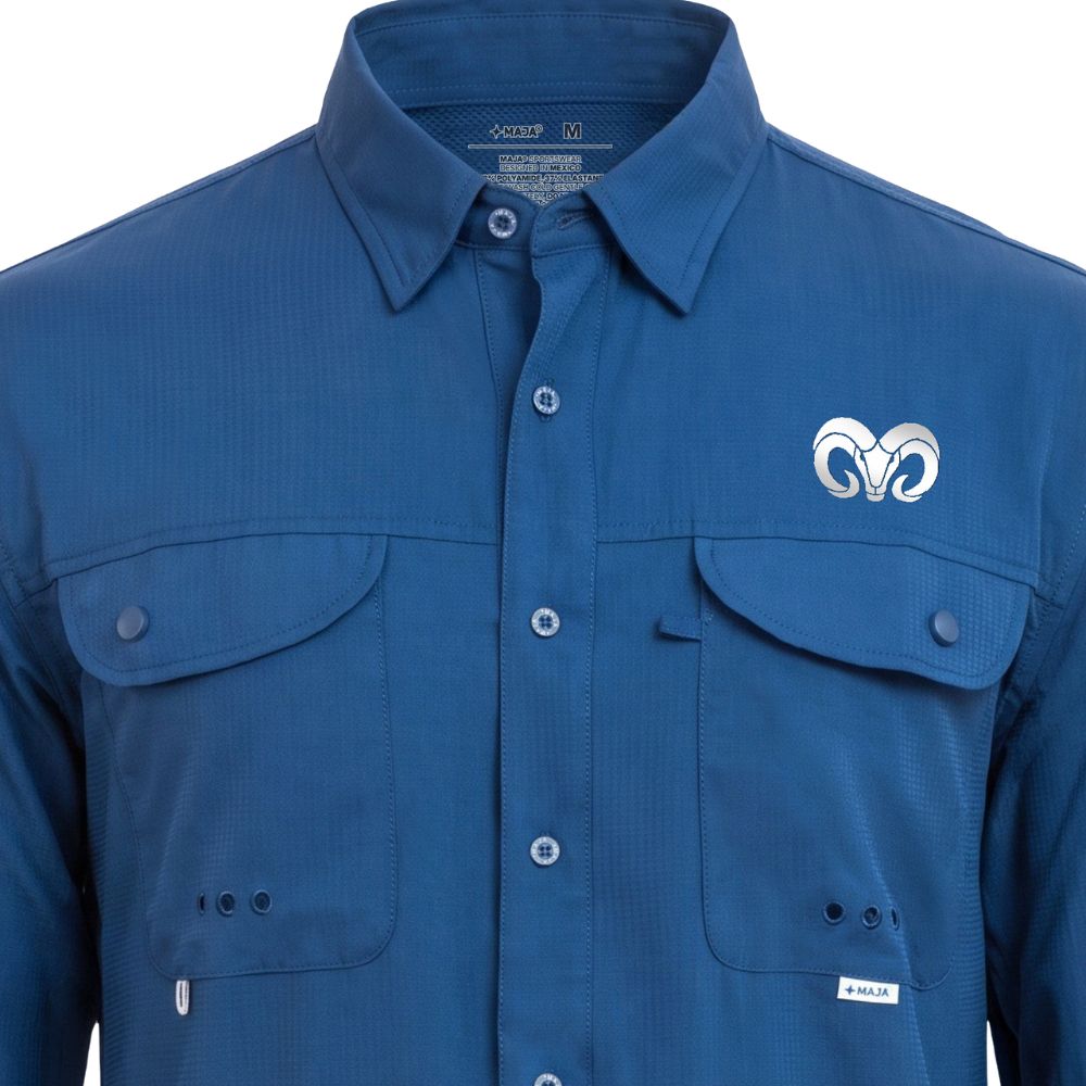 Camisa MAJA Outdoor Signature BORREGOS Marino, Unisex