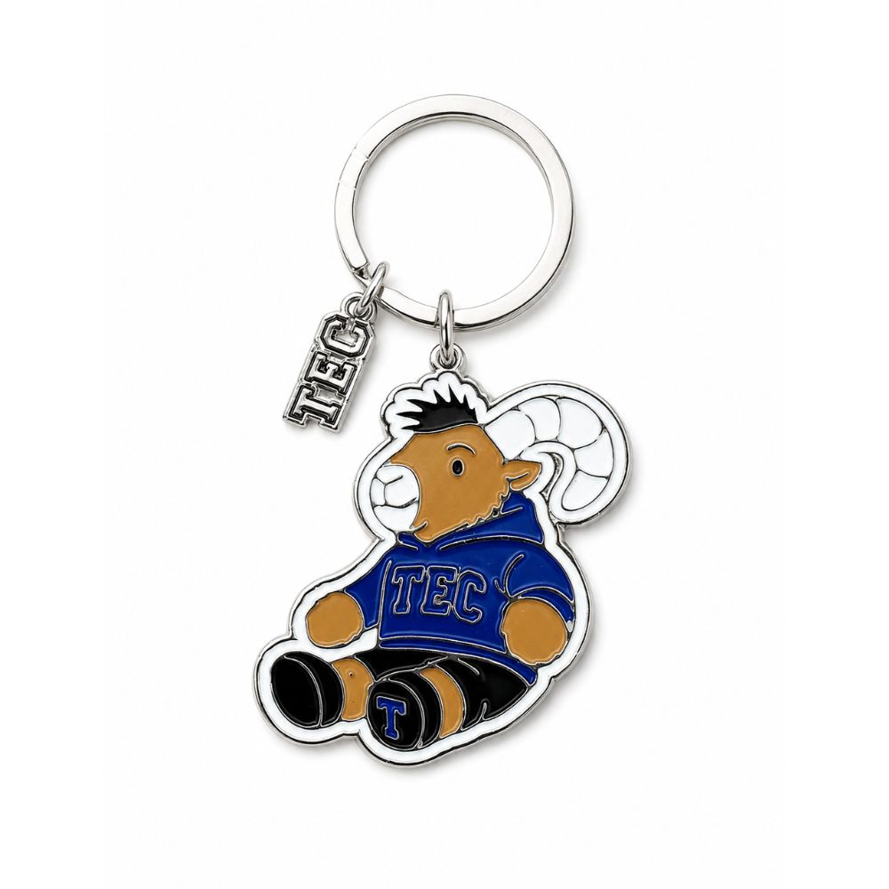 Llavero Teus Peluche BORREGOS Azul