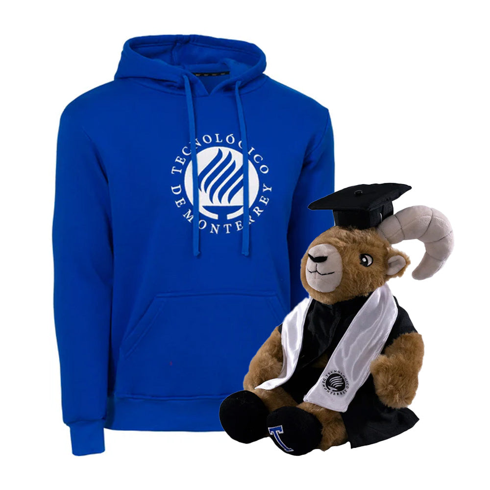 Kit Teus Prepa + Sudadera Essential Tecnológico de Monterrey Azul