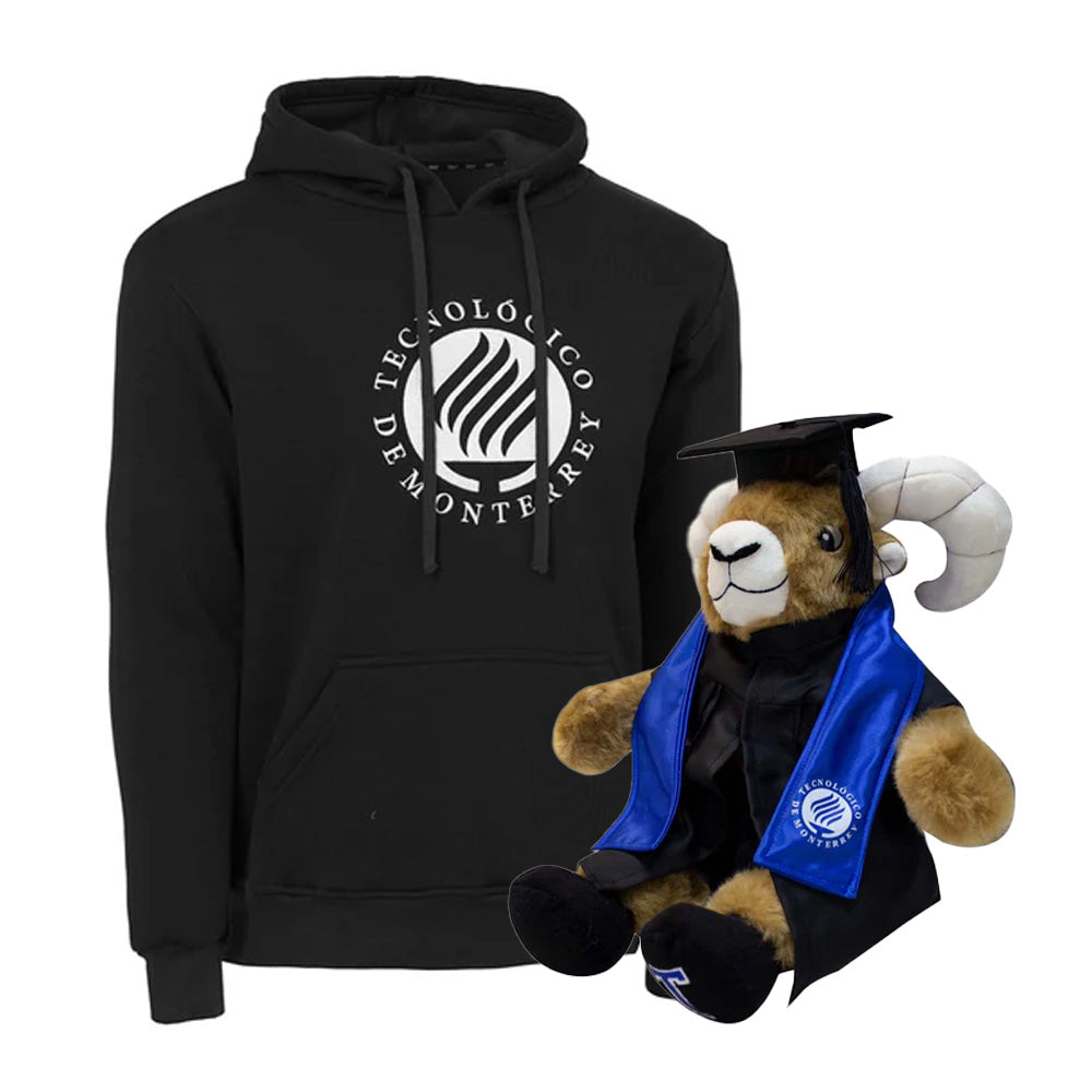 Kit Teus Profesional + Sudadera Essential Tecnológico de Monterrey Negro