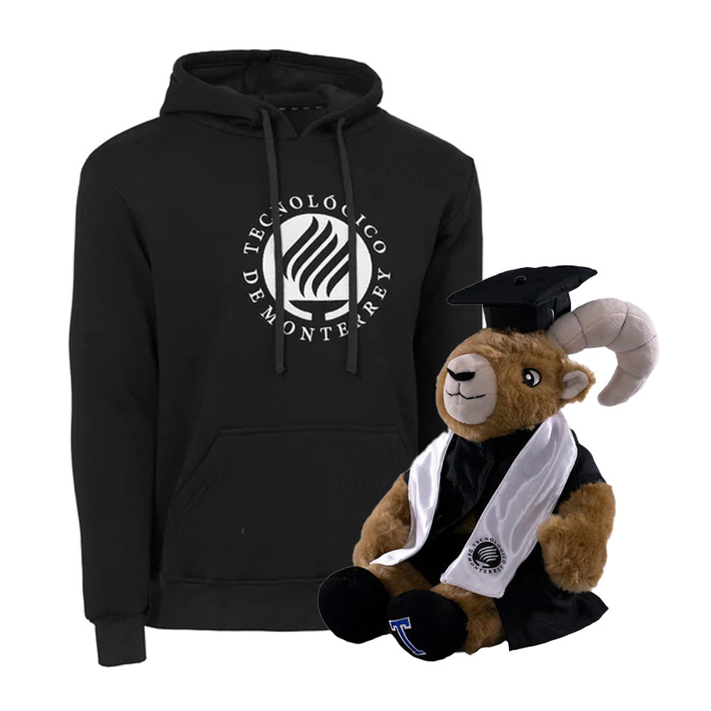 Kit Teus Prepa + Sudadera Essential Tecnológico de Monterrey Negro