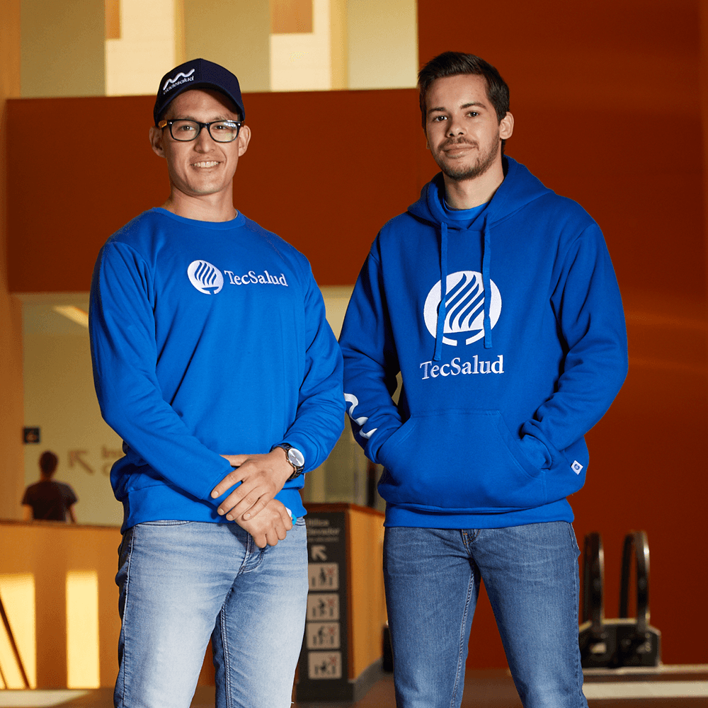 Sudadera Crewneck Azul Rey TEC Salud Unisex