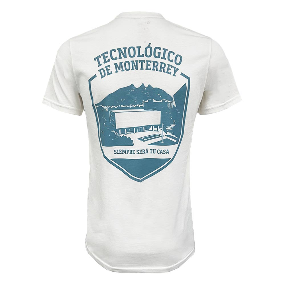 Playera Casual Blank TEC Unisex, Blanco