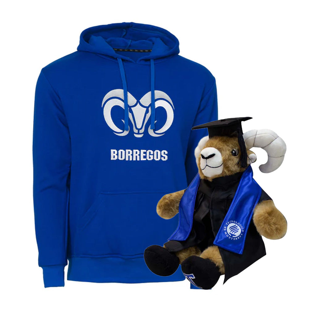 Kit Teus Profesional + Sudadera Essential Borregos Azul