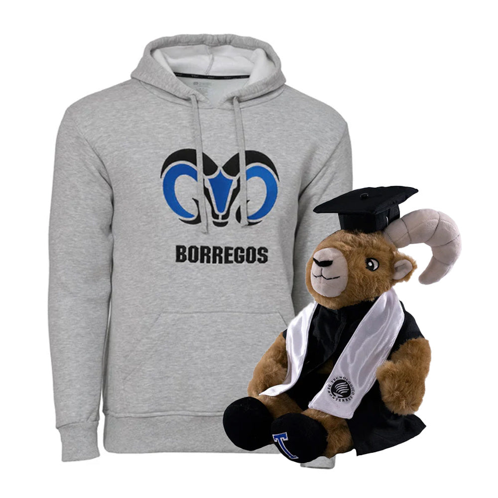 Kit Teus Prepa + Sudadera Essential Borregos Gris