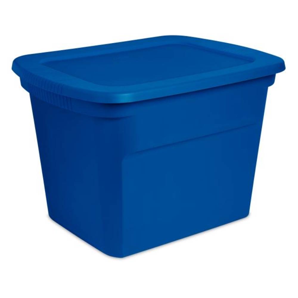 Caja de Plástico 68L Azul