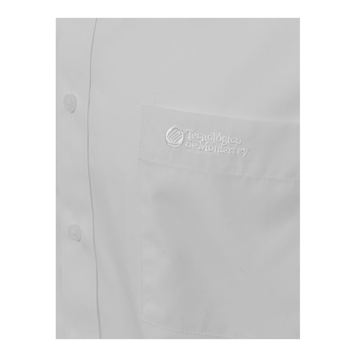 Camisa Tecnológico de Monterrey blanco, Hombre