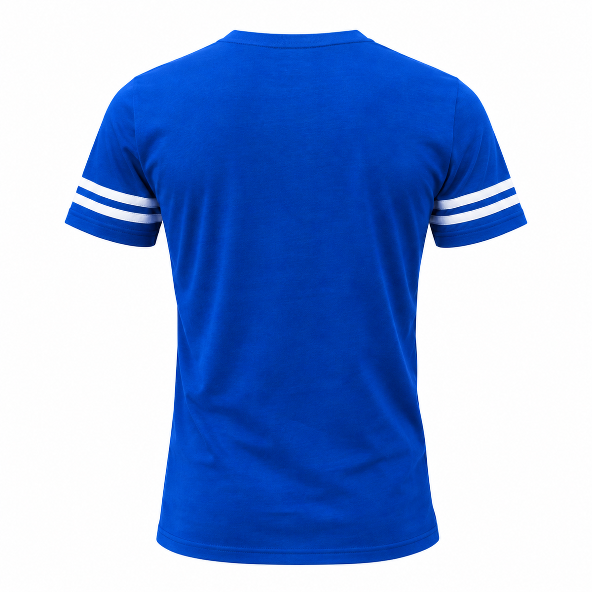 Playera Casual Borregos Doble Línea Azul Rey, Hombre