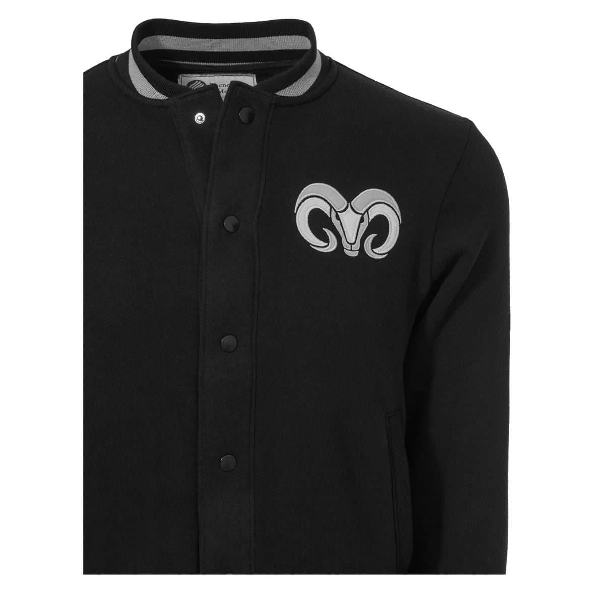 Chamarra Universitaria BORREGOS Negro, Unisex