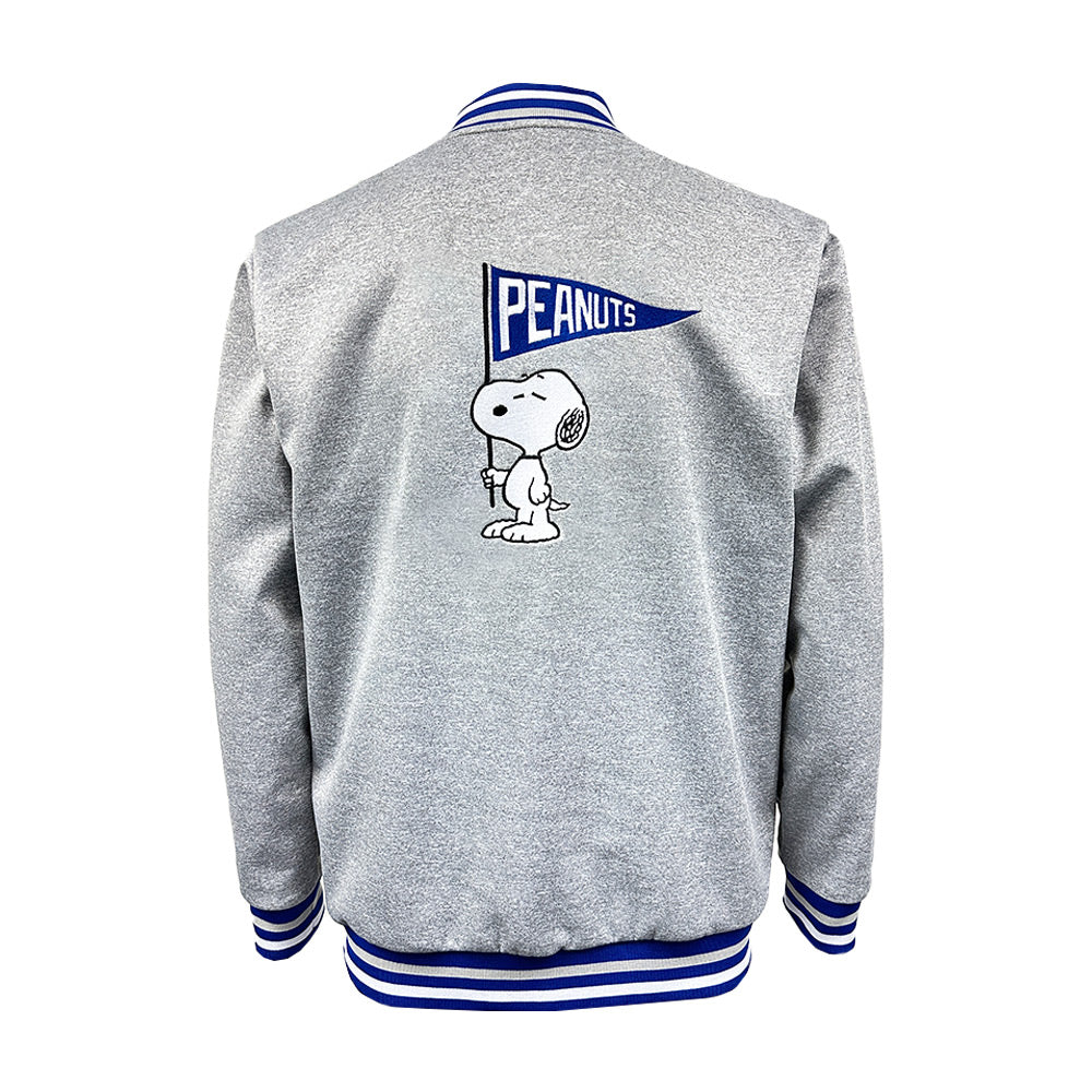Chamarra Zipper Completo Peanuts TEC Gris