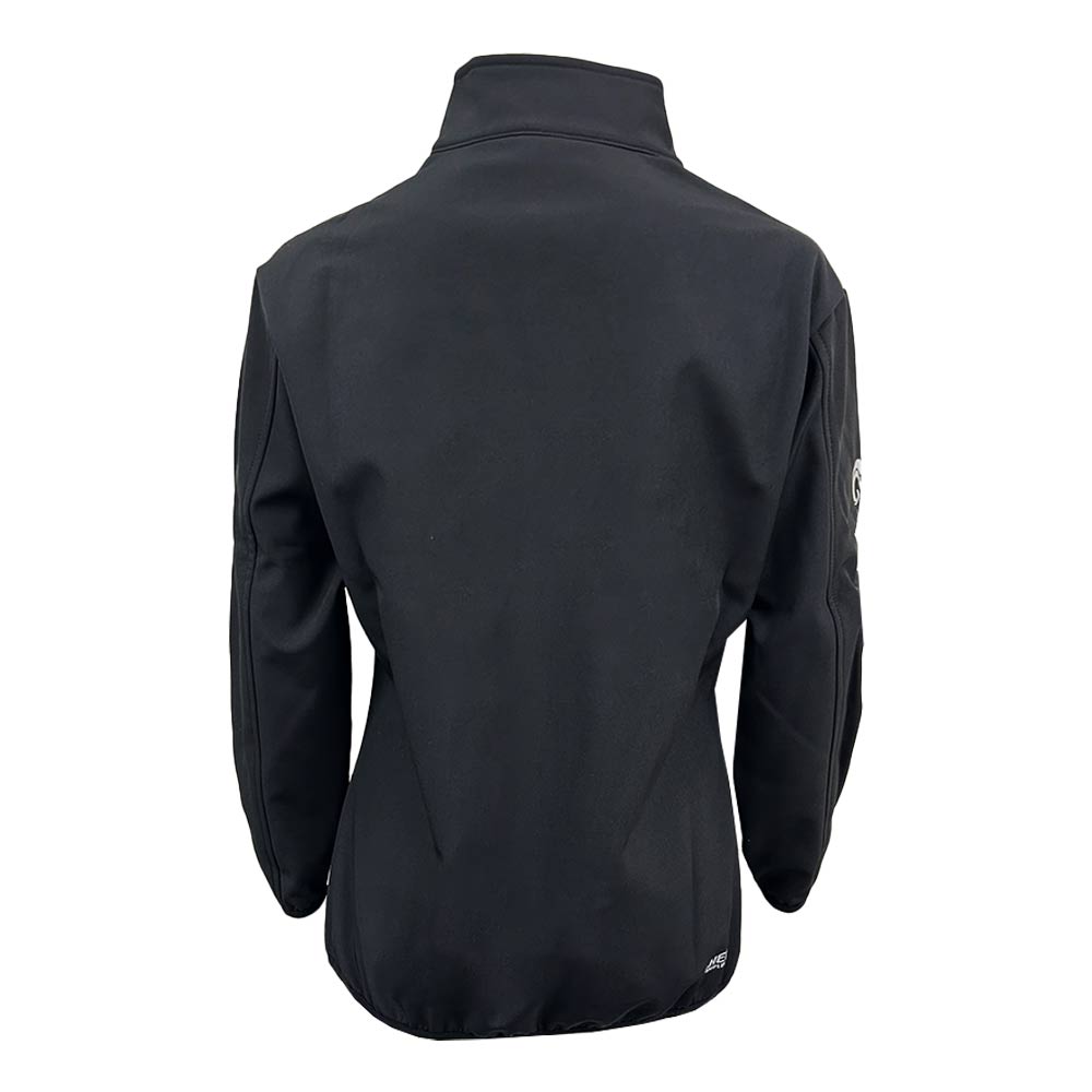 Chamarra Poliéster Térmica Borregos Negro, Dama