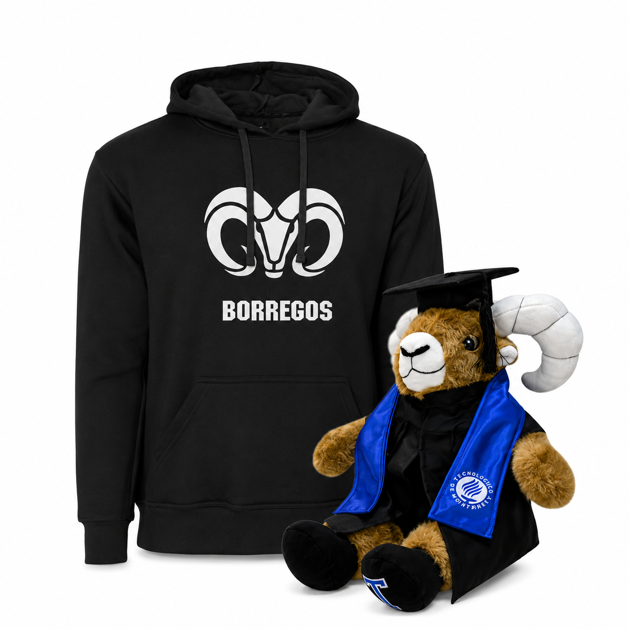 Kit Teus Profesional + Sudadera Essential Borregos Negro