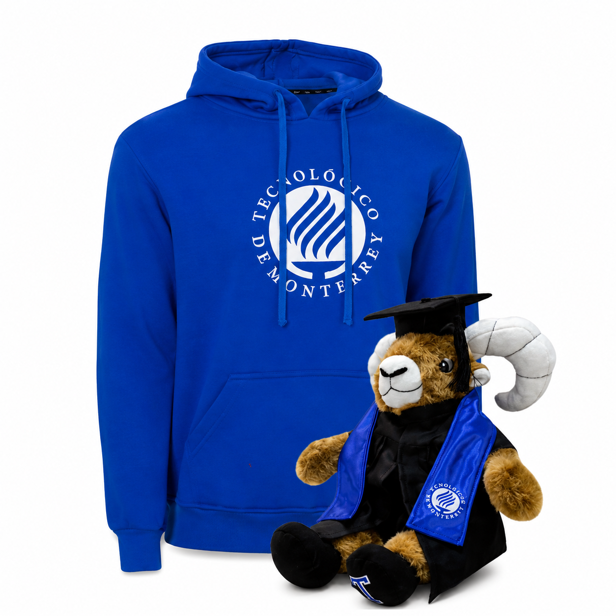 Kit Teus Profesional + Sudadera Essential Tecnológico de Monterrey Azul