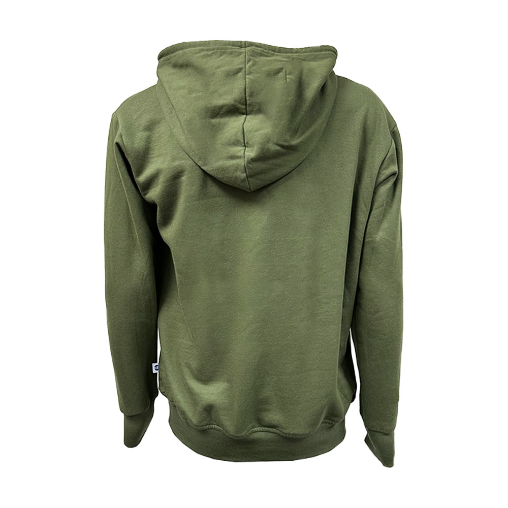 Sudadera Algodón Colors TEC Verde Militar, unisex
