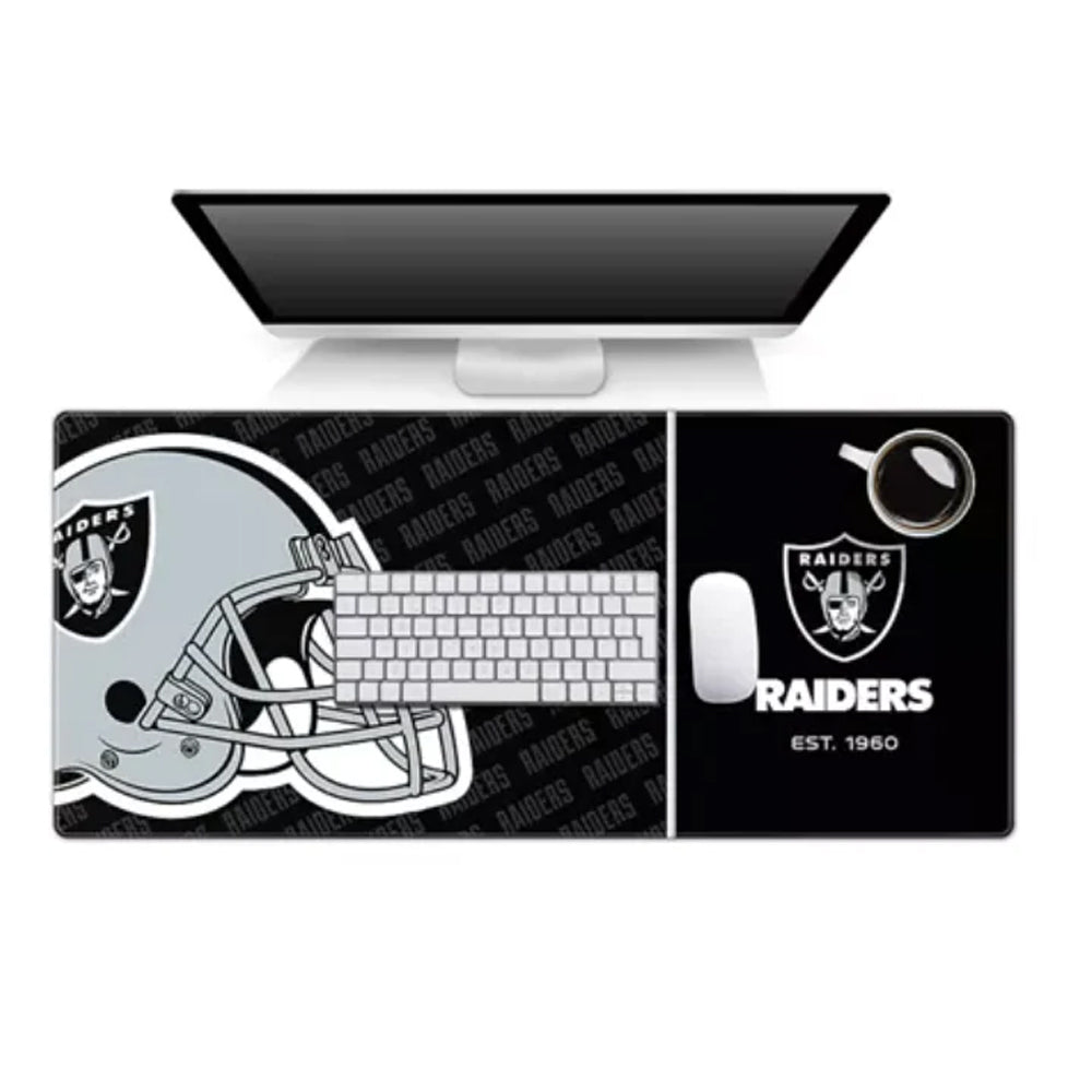 Tapete para escritorio NFL Raiders, negro