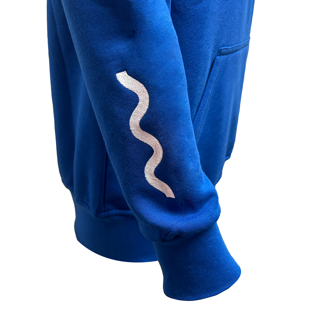 Sudadera Algodón Tec Salud Unisex azul
