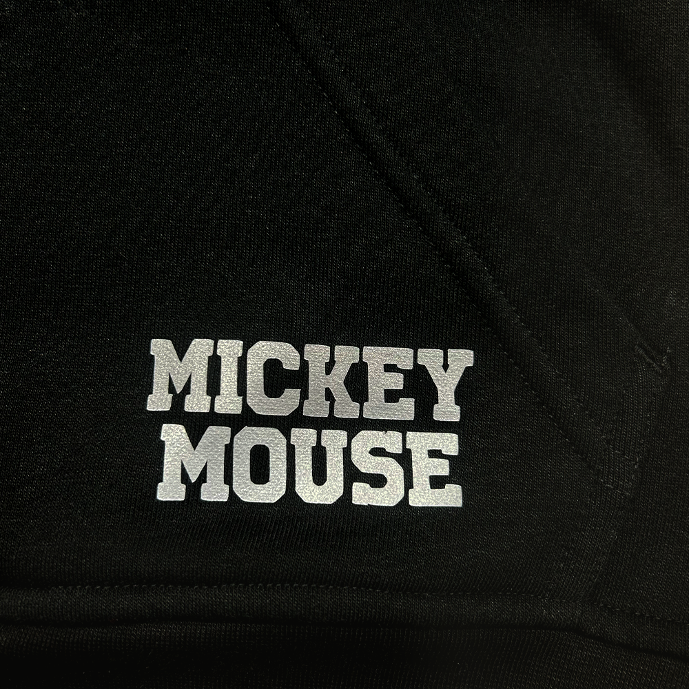 Sudadera Algodón Disney Mickey Back TEC Negro