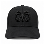 Gorra BORREGOS Visera Curva Negro, Unisex